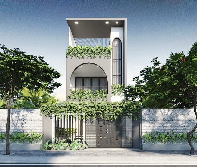 5+ Mẫu nhà ống không gian xanh hiện đại sang trọng nhất 2023 - VillaDesign
