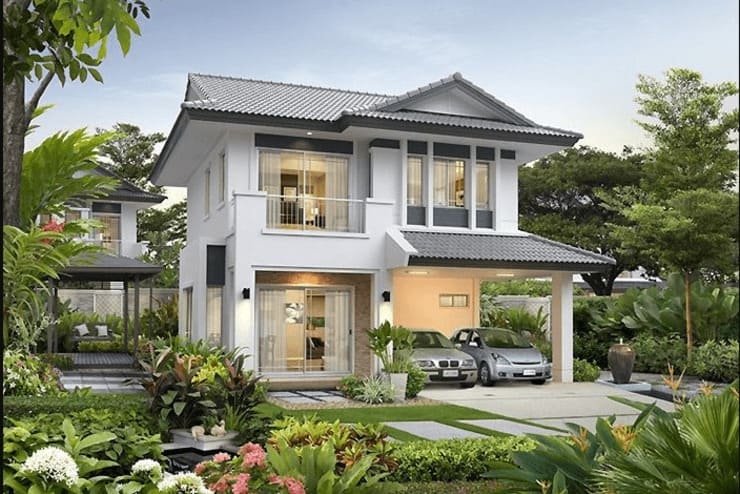 10 mẫu biệt thự 2 tầng không gian mở tối đa thiết kế đẹp