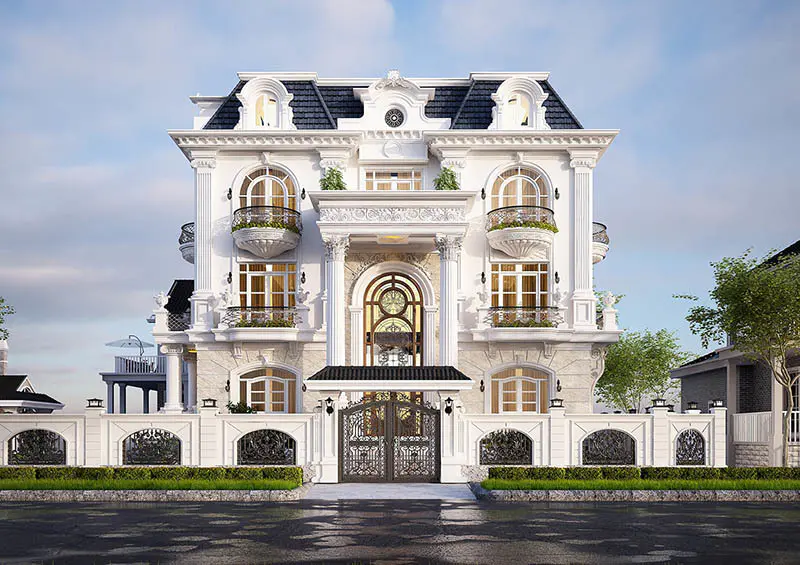 BST] 99+ Mẫu biệt thự tân cổ điển đẹp và đẳng cấp nhất